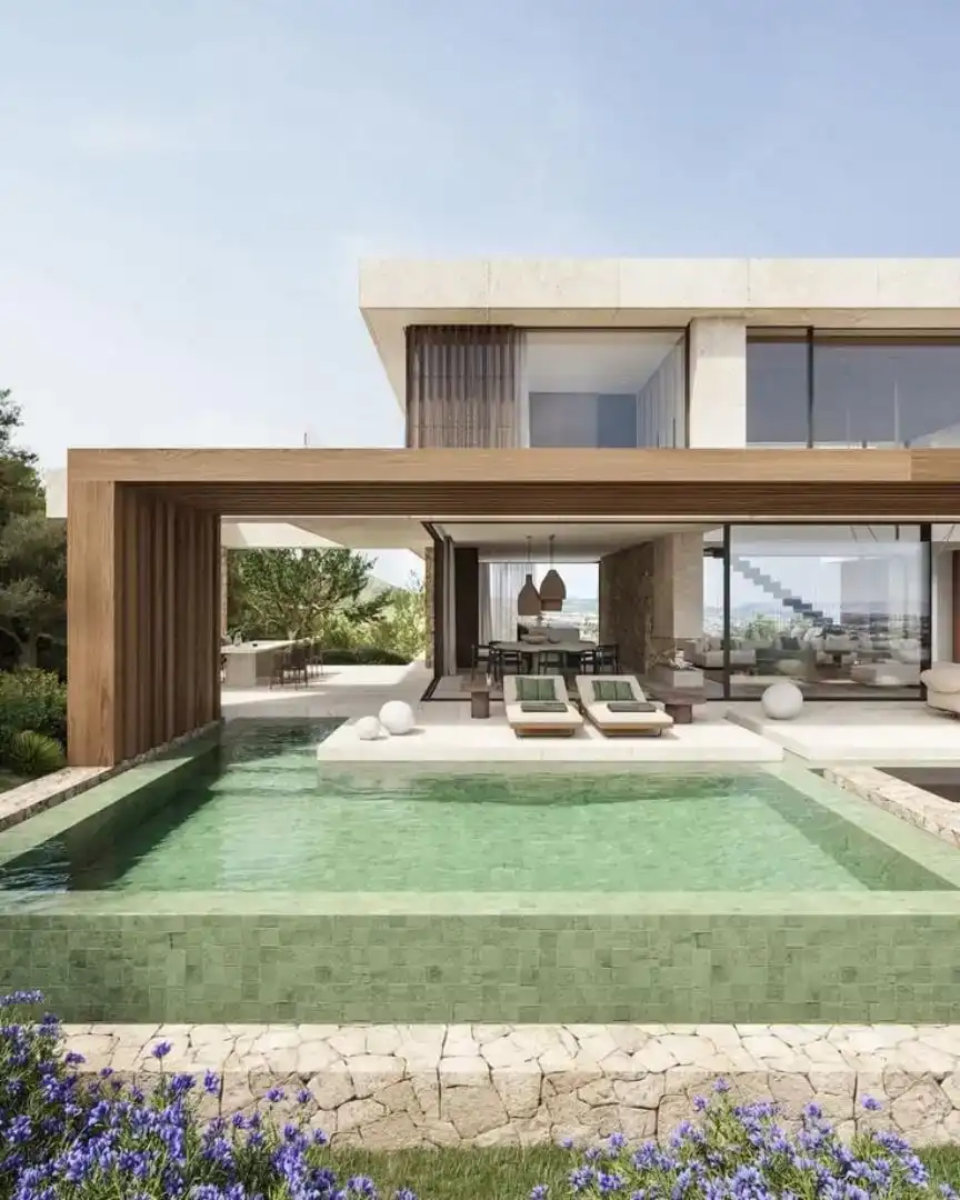 Piscina de Casa o xalet en venda en Málaga Capital amb Aire condicionat, Piscina i Balcó