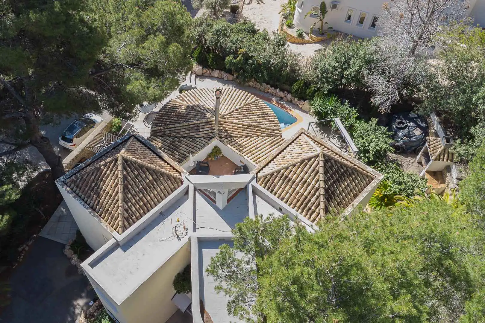 Exterior view of Houses for sale in Altea  with Private garden, Terrace and Balcony