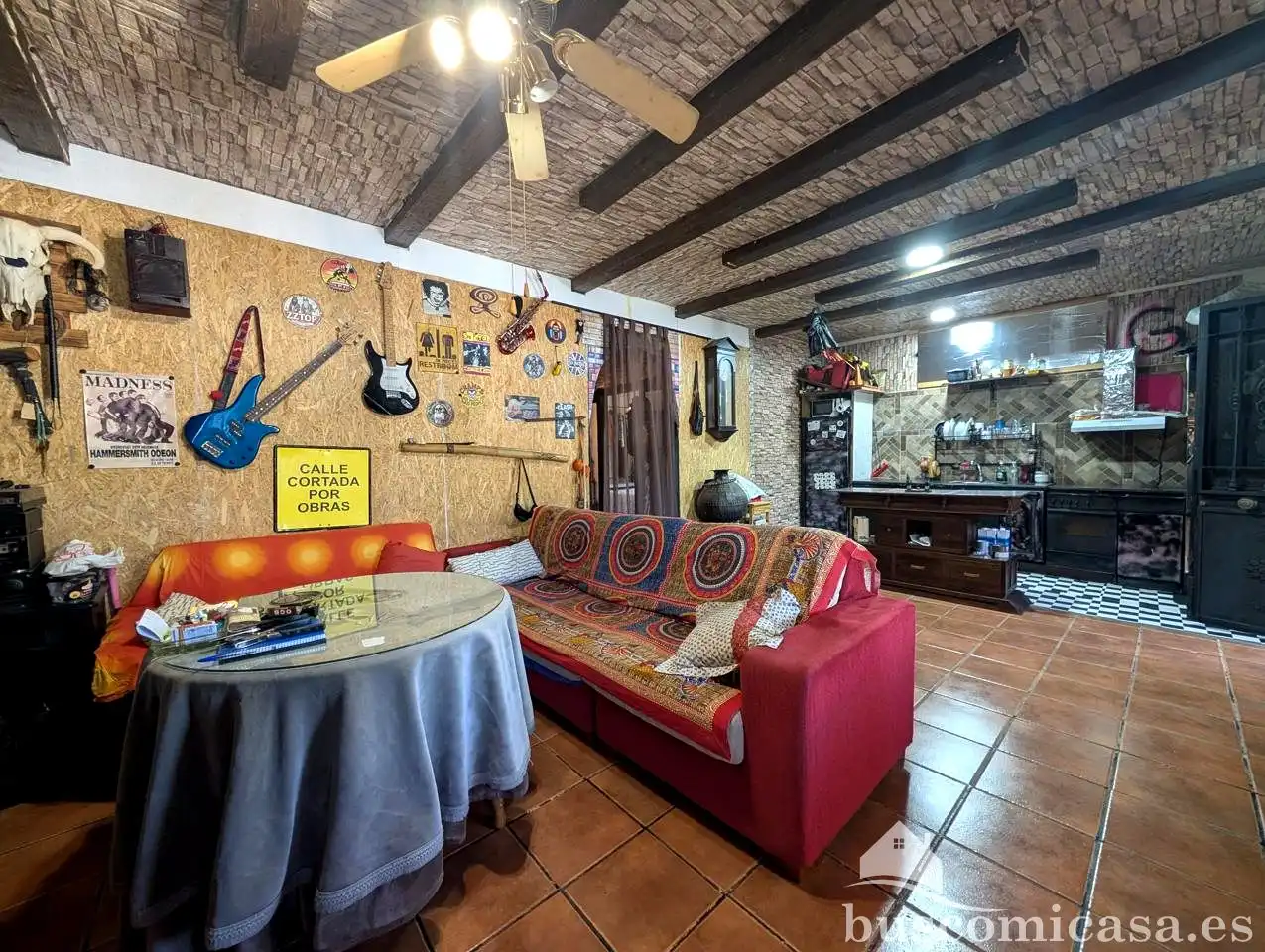 Sala d'estar de Finca rústica en venda en Linares amb Aire condicionat, Jardí privat i Terrassa