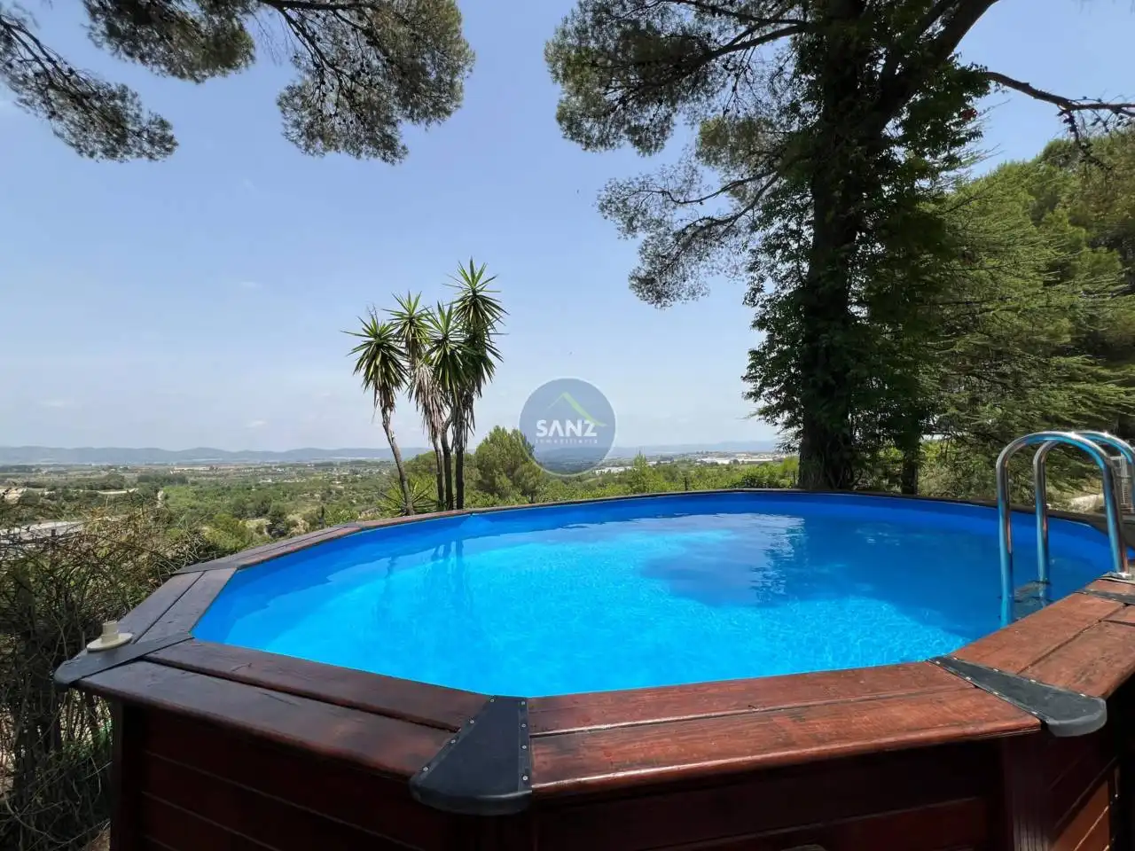 Piscina de Casa o xalet en venda en Agullent amb Jardí privat i Piscina