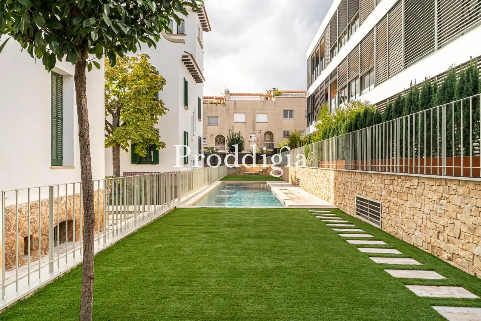 Swimming pool of Houses for rent in Sant Cugat del Vallès  with Air Conditioner, Heating and Swimming Pool