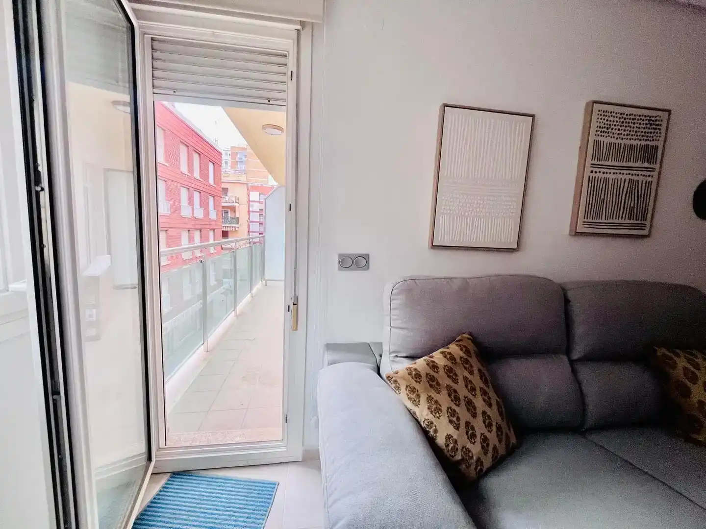 Terrasse von Wohnung zur Miete in Águilas mit Klimaanlage und Balkon