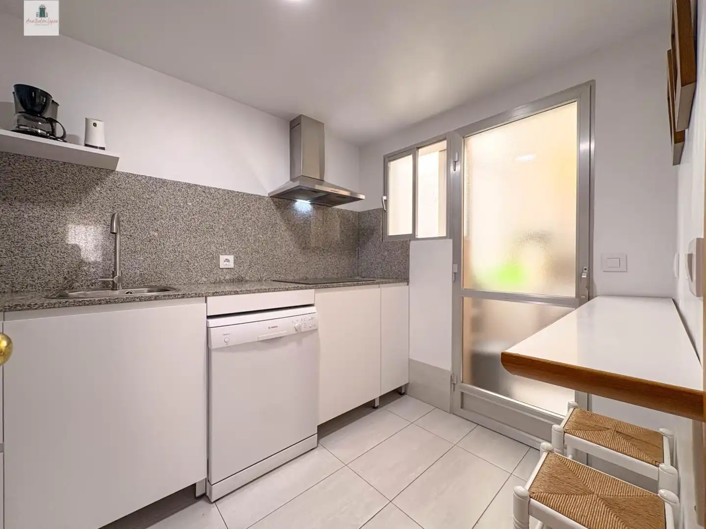 Kitchen of Flat for rent in Badajoz  with Air Conditioner, Heating and Furnished