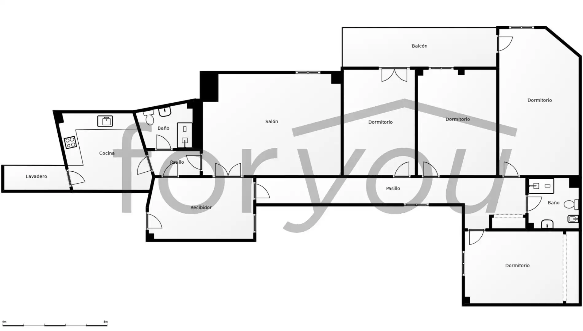 Piso con terraza en venta en Avenida PEREZ GALDOS, imagen 41