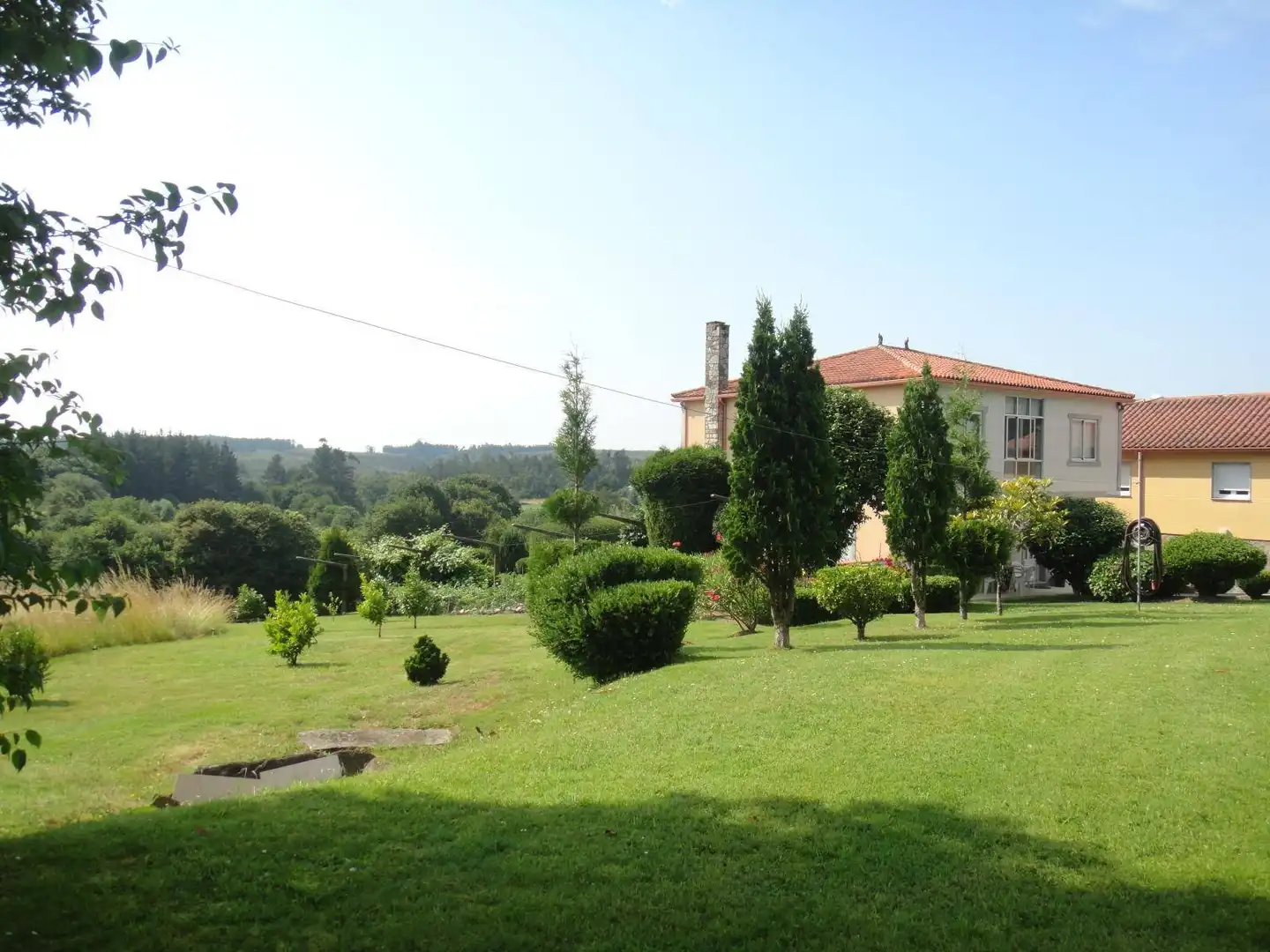 Jardín de Casa o chalet en venta en Ordes con Terraza, Trastero y Amueblado