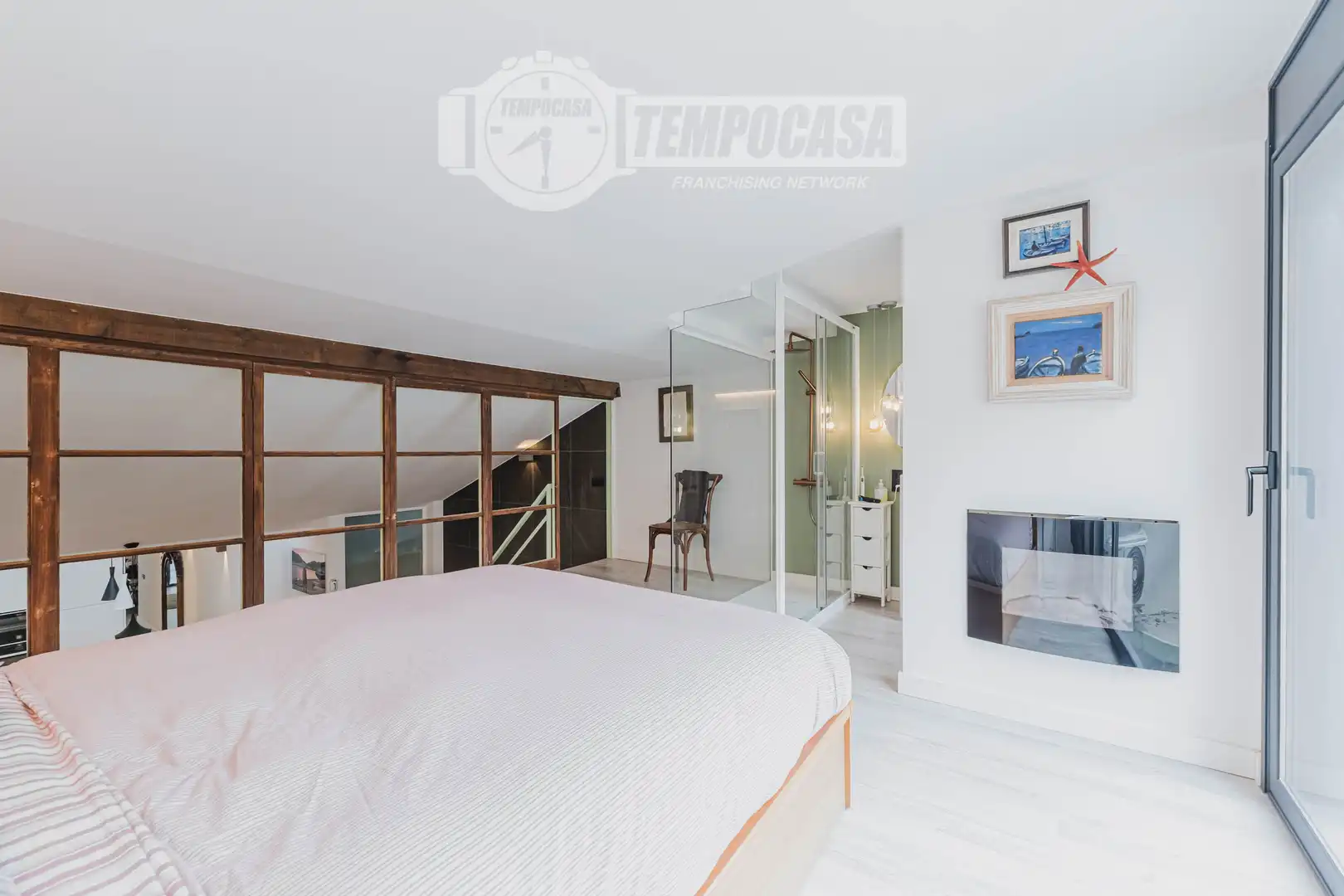 Bedroom of Flat for sale in Barcelona  with Air Conditioner, Heating and Balcony
