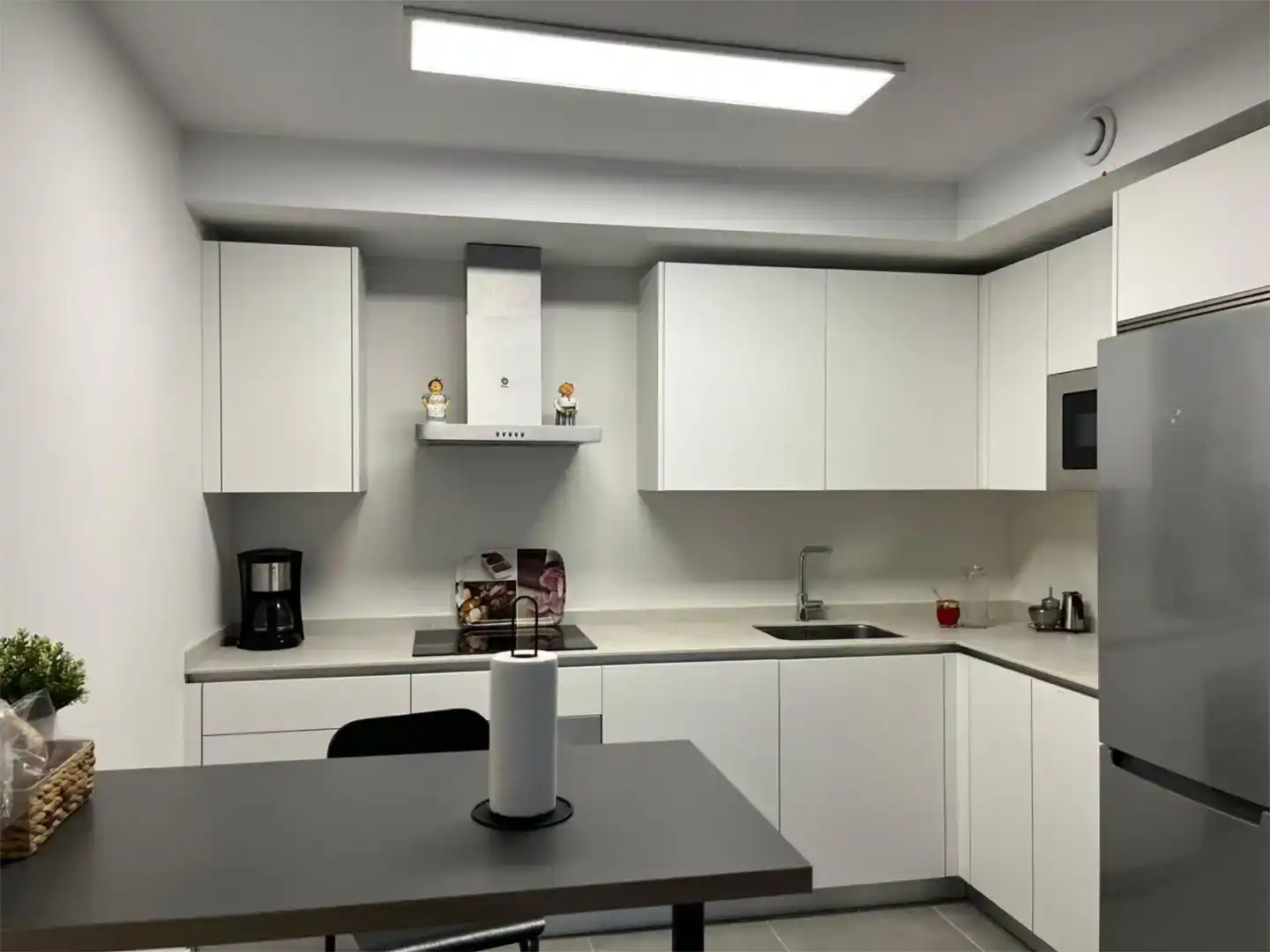 Küche von Wohnung zur Miete in Santurtzi  mit Klimaanlage