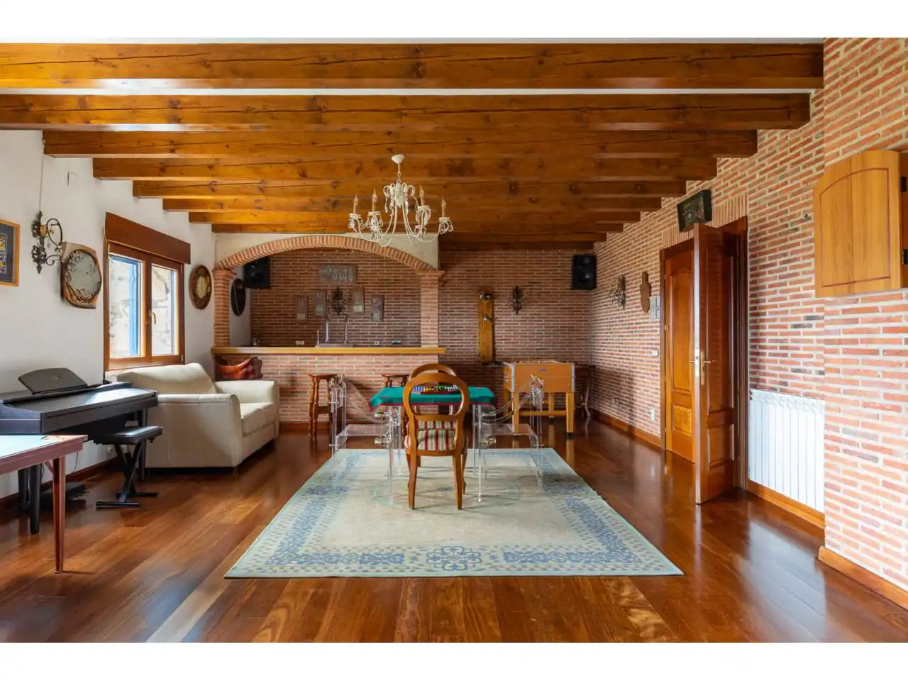 Esszimmer von Haus oder Chalet zum Verkauf in El Tiemblo  mit Klimaanlage, Heizung und Privatgarten