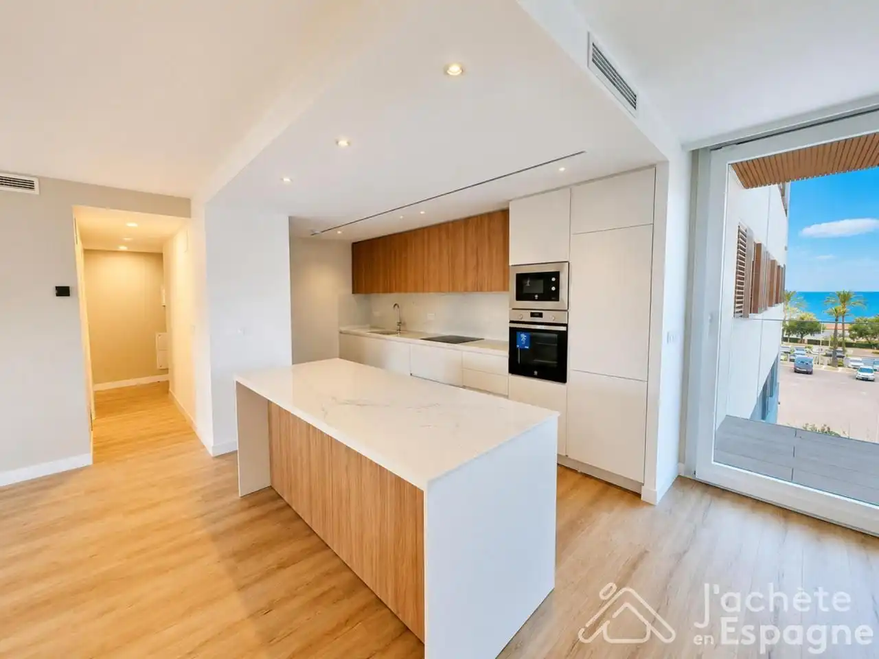 Cocina de Piso en venta en Vinaròs con Aire acondicionado, Terraza y Amueblado