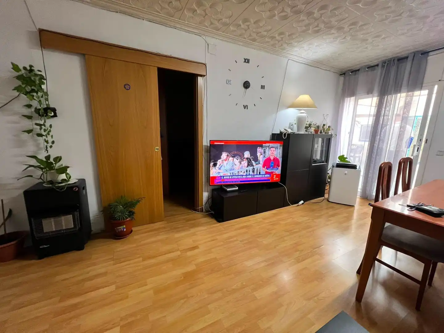 Sala d'estar de Casa o xalet en venda en Sabadell amb Aire condicionat, Terrassa i Traster