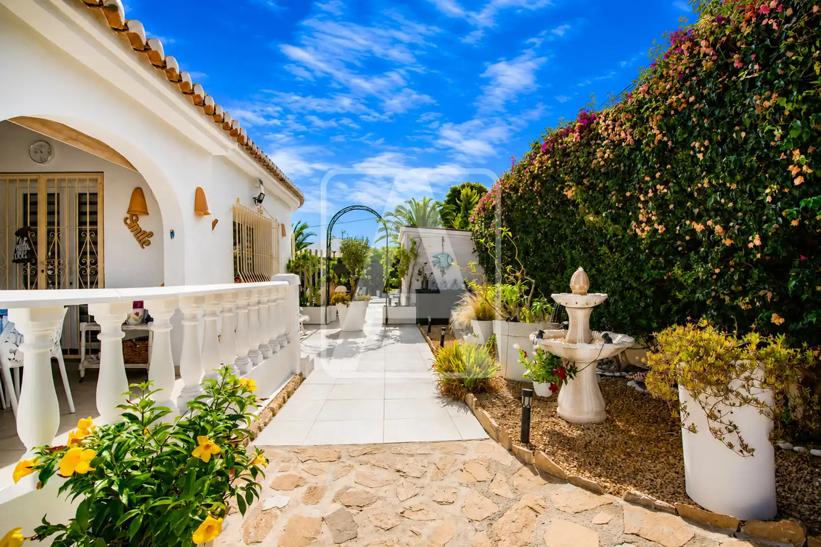 Exterior view of Houses for sale in Benissa  with Air Conditioner, Heating and Private garden