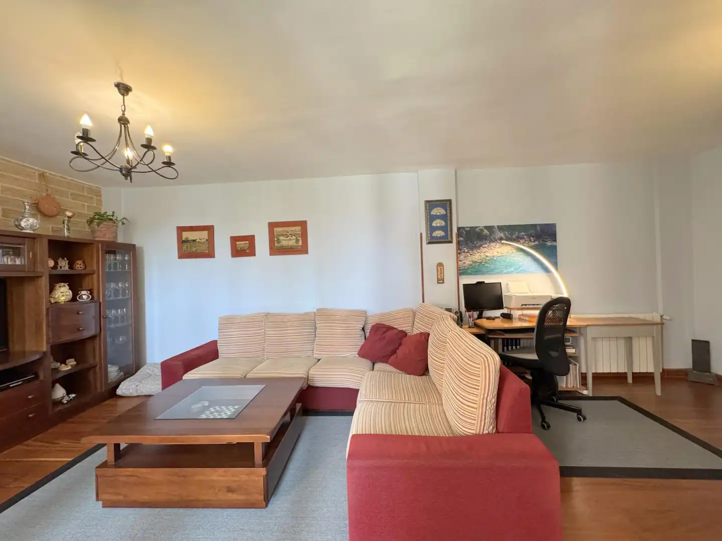 Sala de estar de Piso en venta en Ávila Capital con Terraza y Trastero