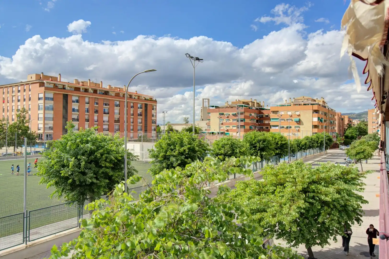 Exterior view of Flat for sale in Granada  with Air Conditioner, Heating and Terrace