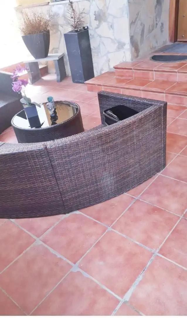 Terraza de Casa adosada en venta en Málaga con Aire acondicionado, Calefacción y Jardín privado