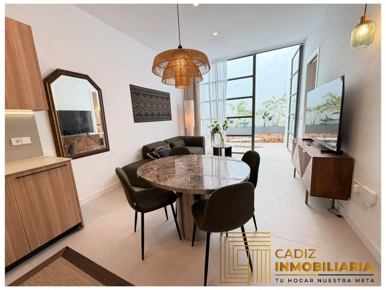 Dining room of Flat for sale in Cádiz  with Air Conditioner and Furnished