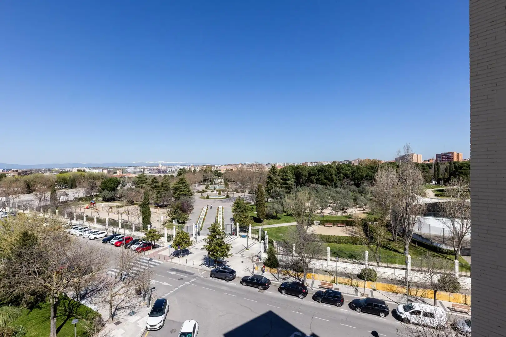 Exterior view of Flat for sale in Móstoles  with Air Conditioner, Private garden and Terrace