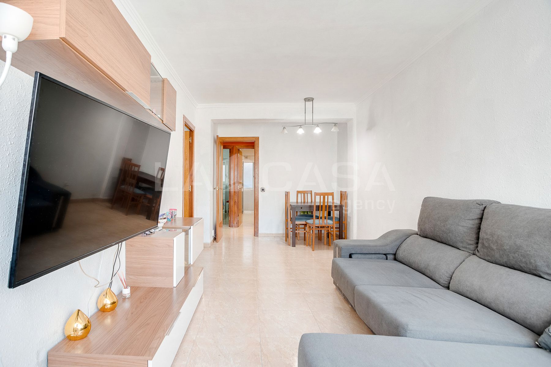 Living room of Flat for sale in  Barcelona Capital  with Heating