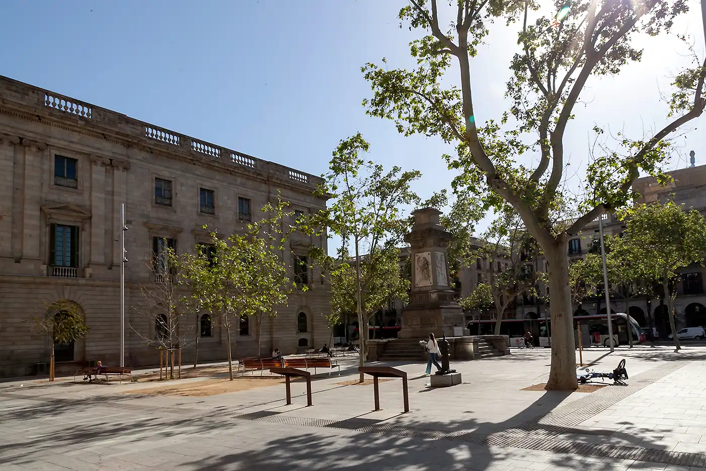 Außenansicht von Wohnung zum Verkauf in Barcelona mit Klimaanlage, Möbliert und Balkon
