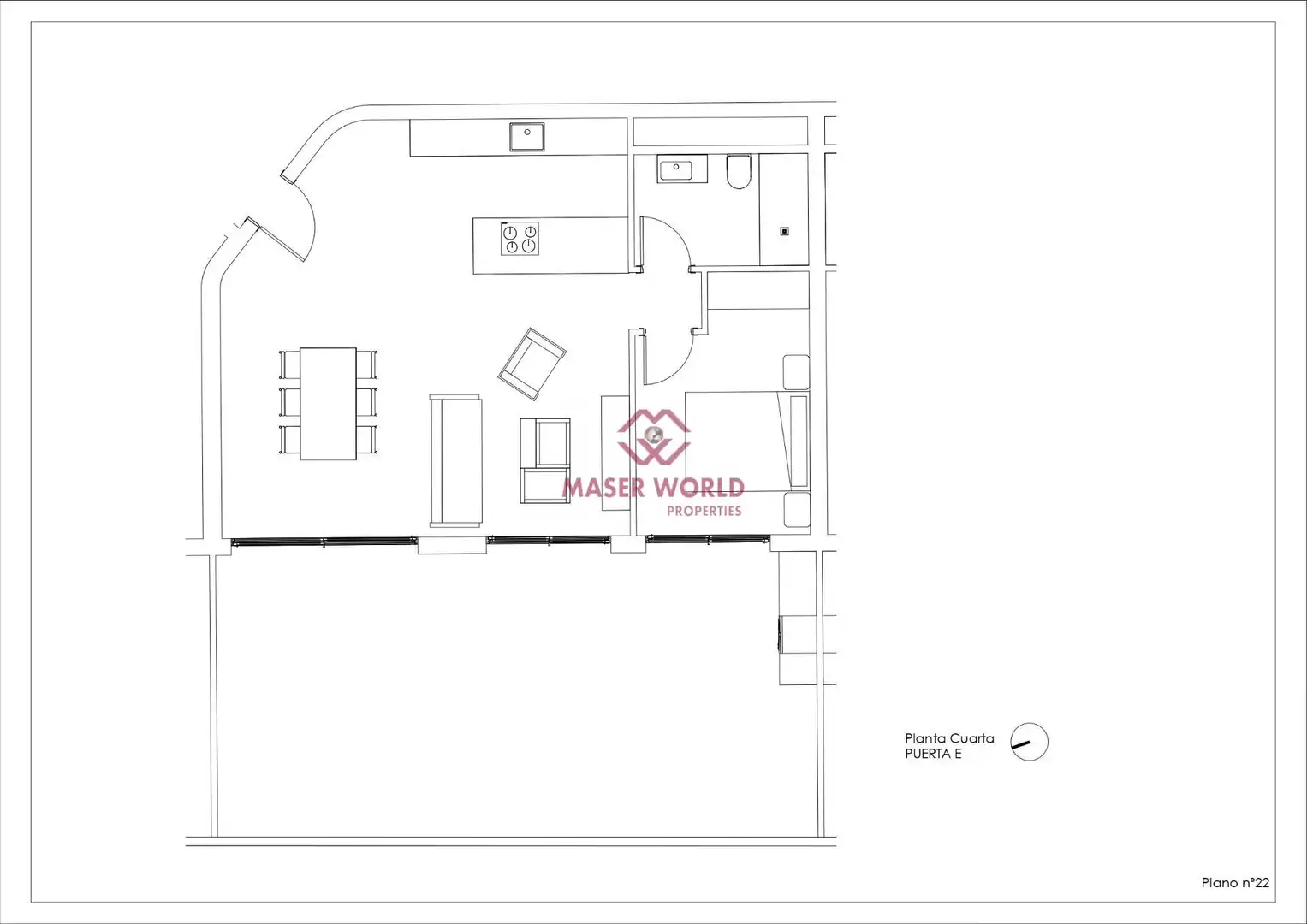 Attique avec piscine à vendre à Zona Pueblo, imagen 18