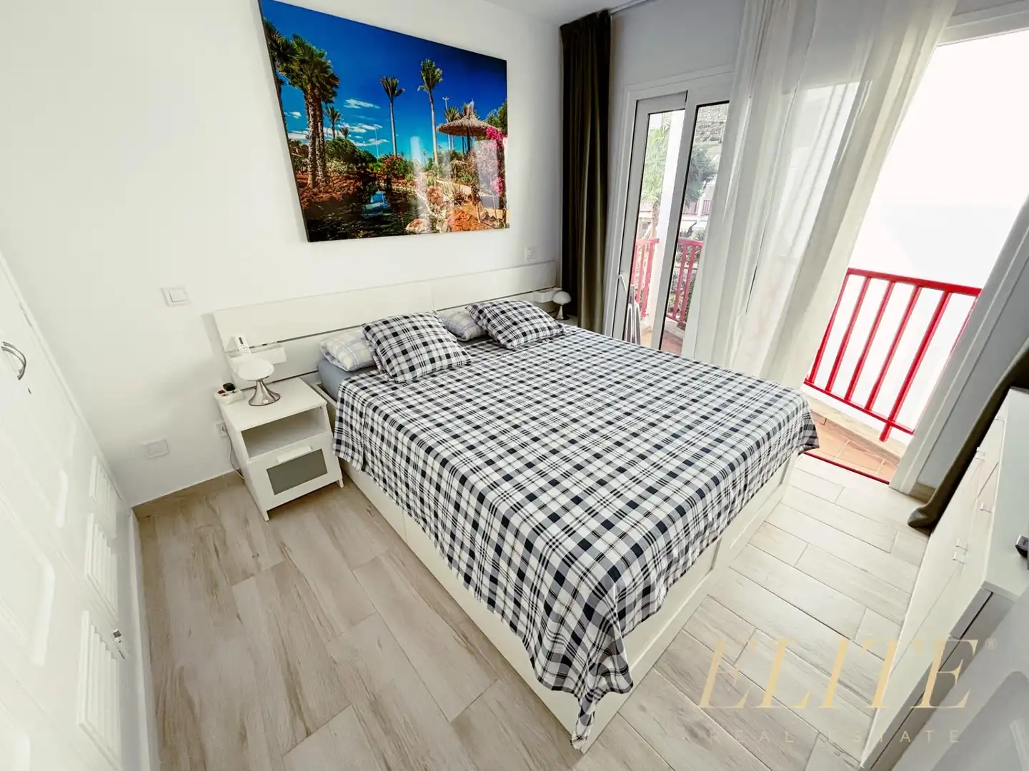 Schlafzimmer von Maisonette zum Verkauf in Mogán mit Abstellraum, Möbliert und Balkon