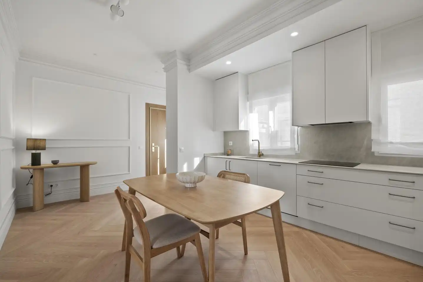 Kitchen of Flat for sale in Madrid  with Air Conditioner, Heating and Furnished