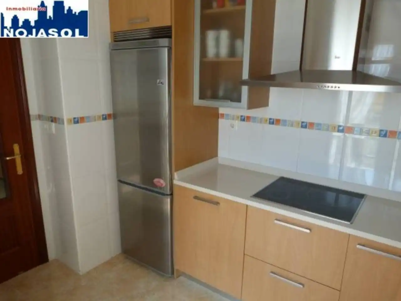 Cocina de Apartamento de alquiler en Noja con Calefacción, Terraza y Amueblado