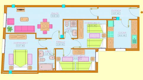 Foto 2 de Pis en venda a Calle Carraca, La Pastora - La Estación, Cádiz