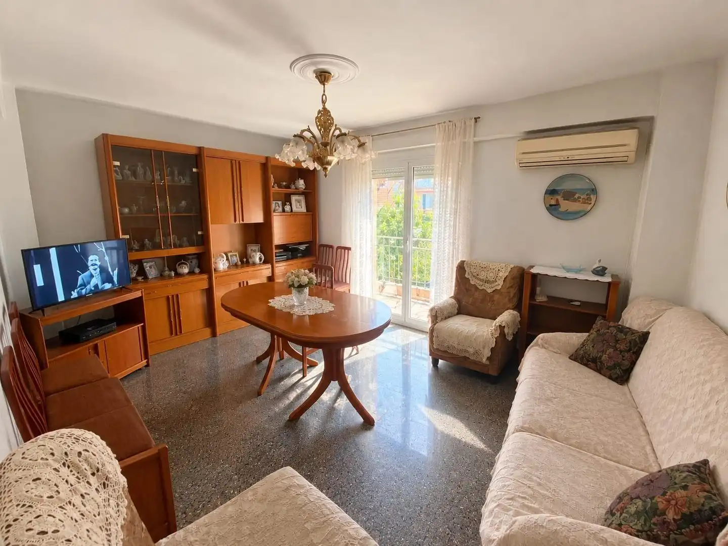 Sala de estar de Piso en venta en Mislata con Aire acondicionado y Balcón