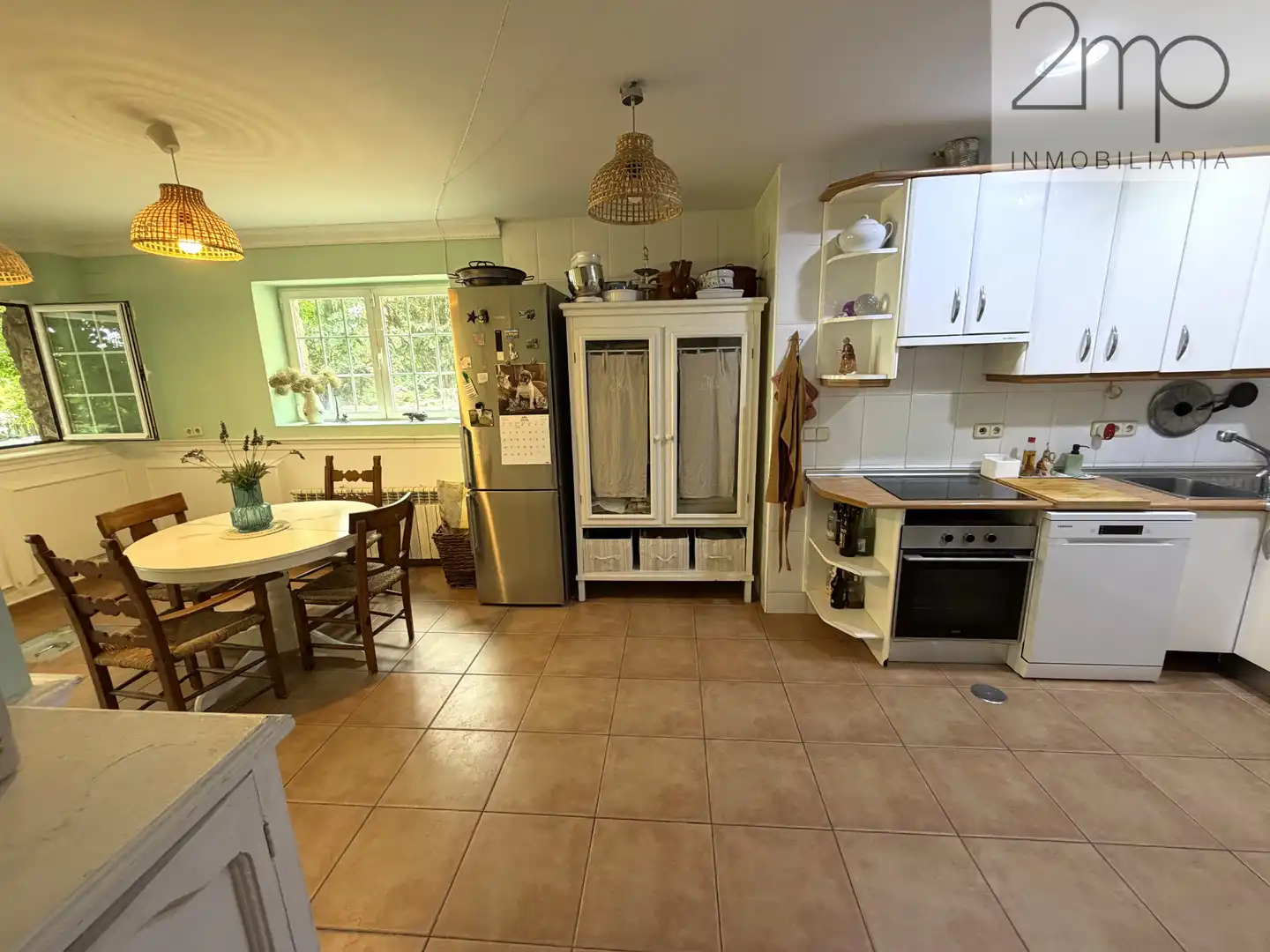 Küche von Haus oder Chalet zur Miete in Manzanares El Real mit Heizung, Privatgarten und Parkett