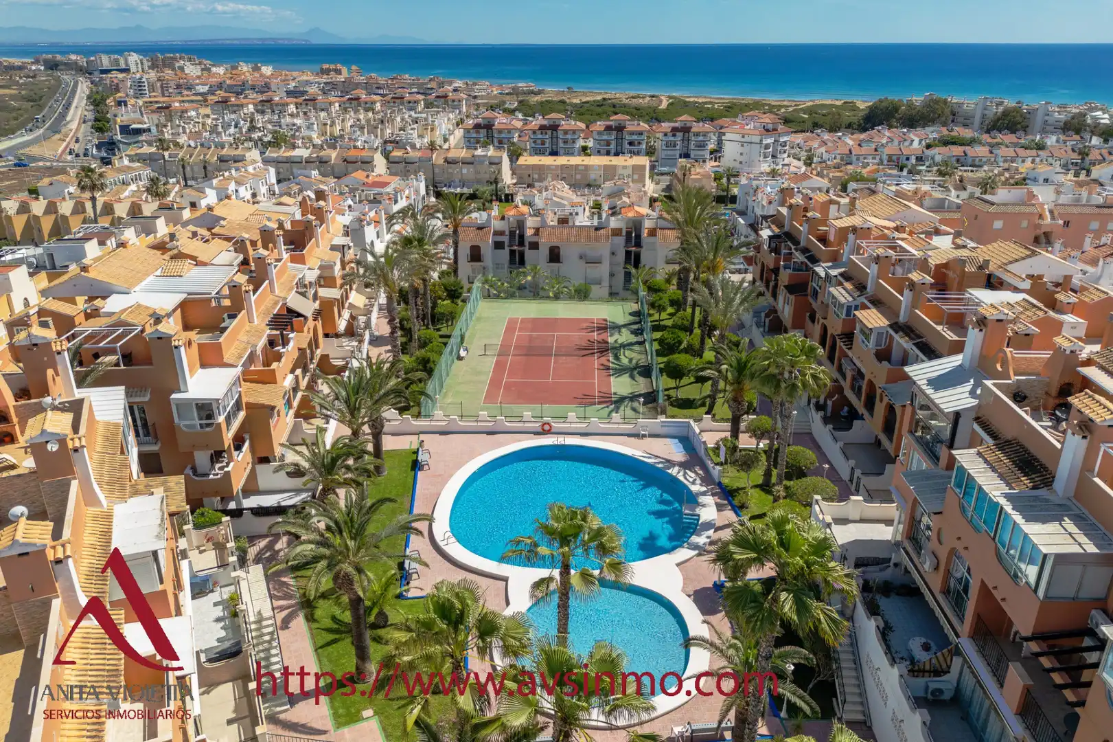 Vista exterior de Apartament de lloguer en Torrevieja amb Aire condicionat, Moblat i Rentadora