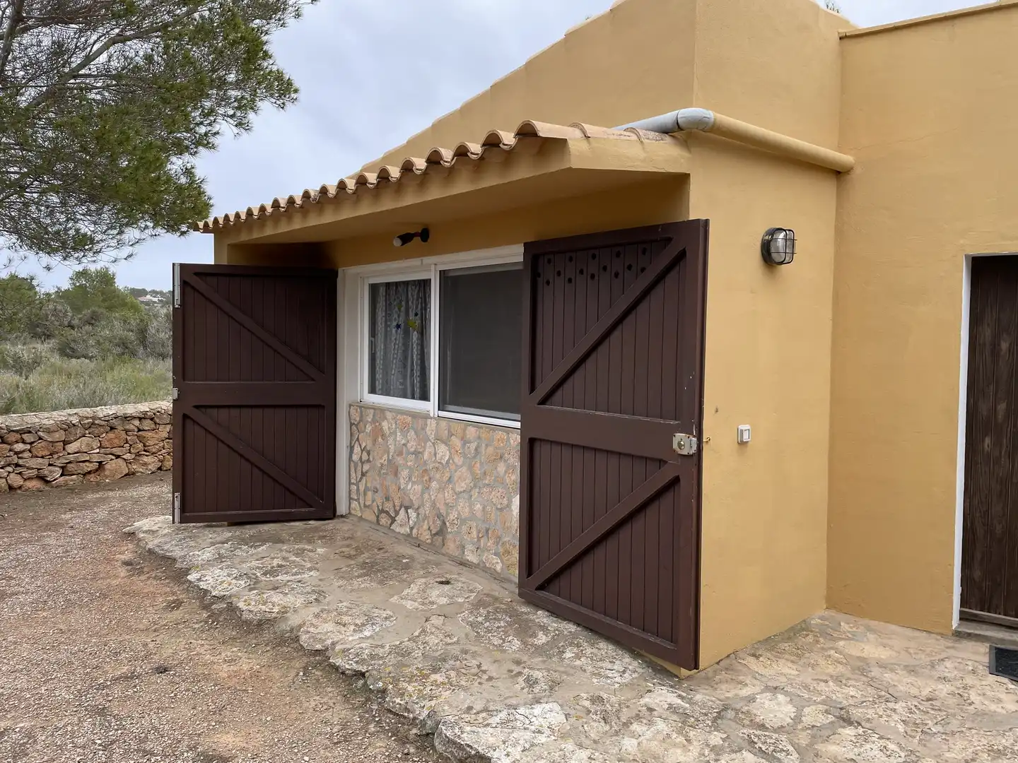 Vista exterior de Casa o xalet en venda en Formentera amb Jardí privat, Terrassa i Piscina