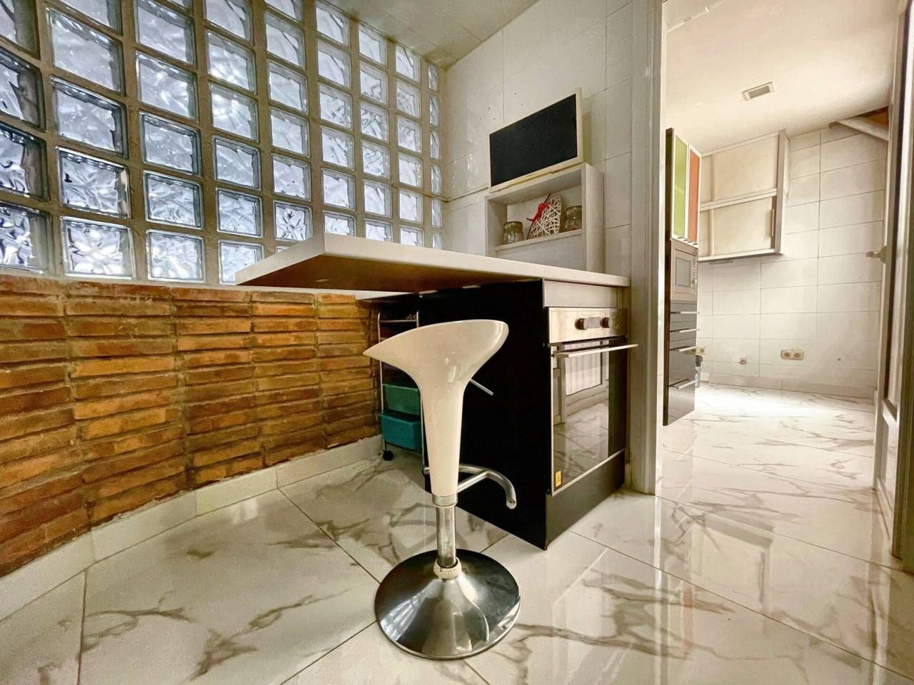 Kitchen of Flat for sale in Ripollet  with Air Conditioner, Heating and Balcony