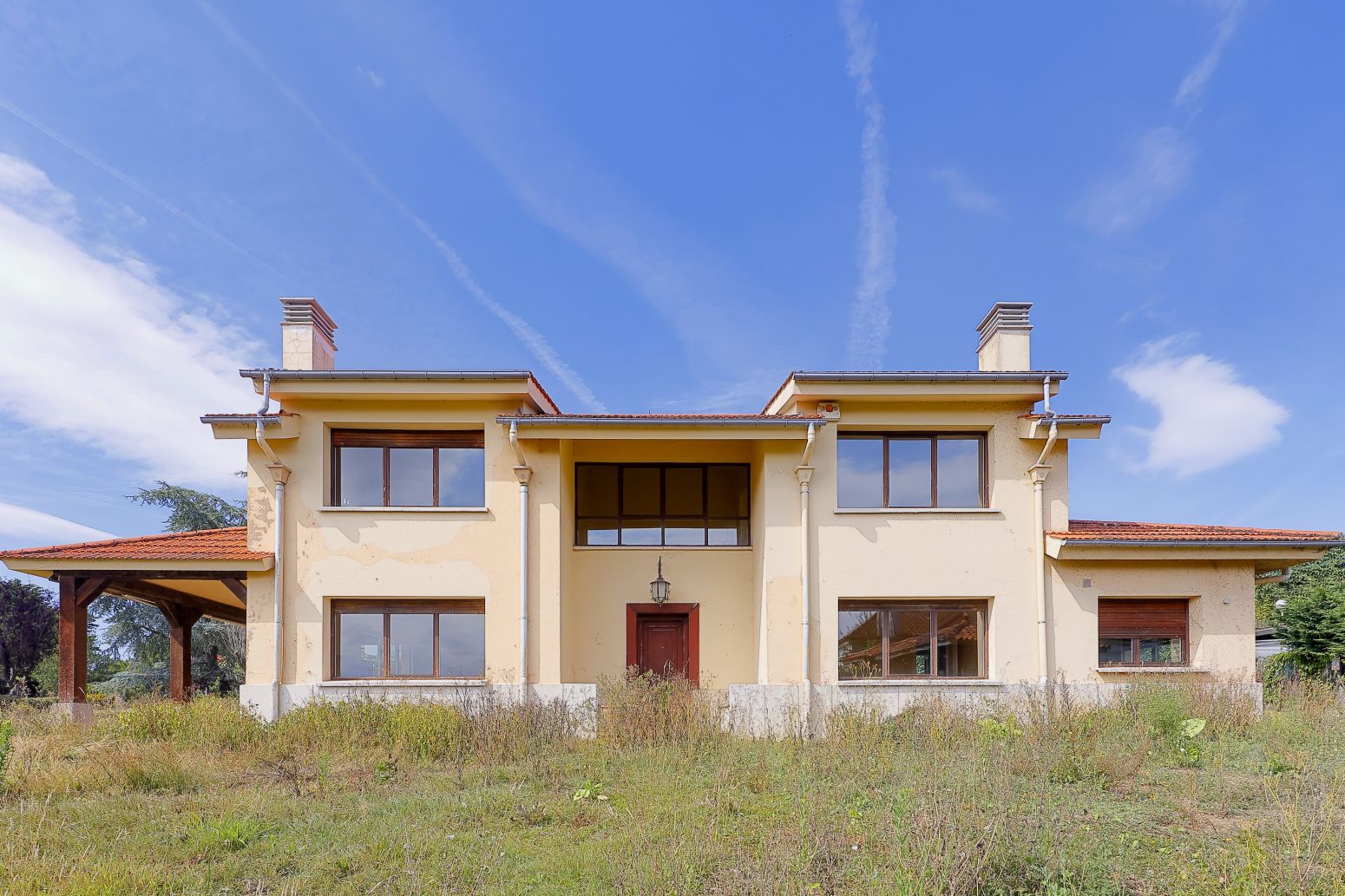 Exterior view of House or chalet for sale in Gijón   with Private garden and Parquet flooring