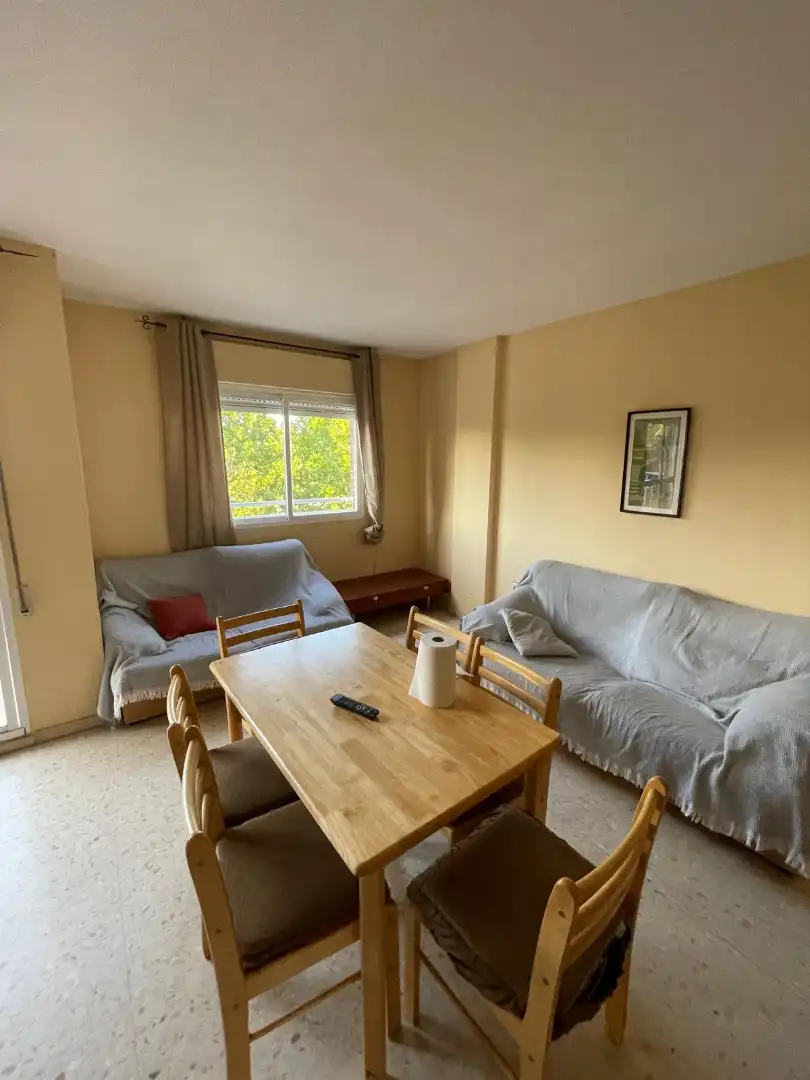 Living room of Flat for rent in Badajoz  with Air Conditioner, Heating and Terrace