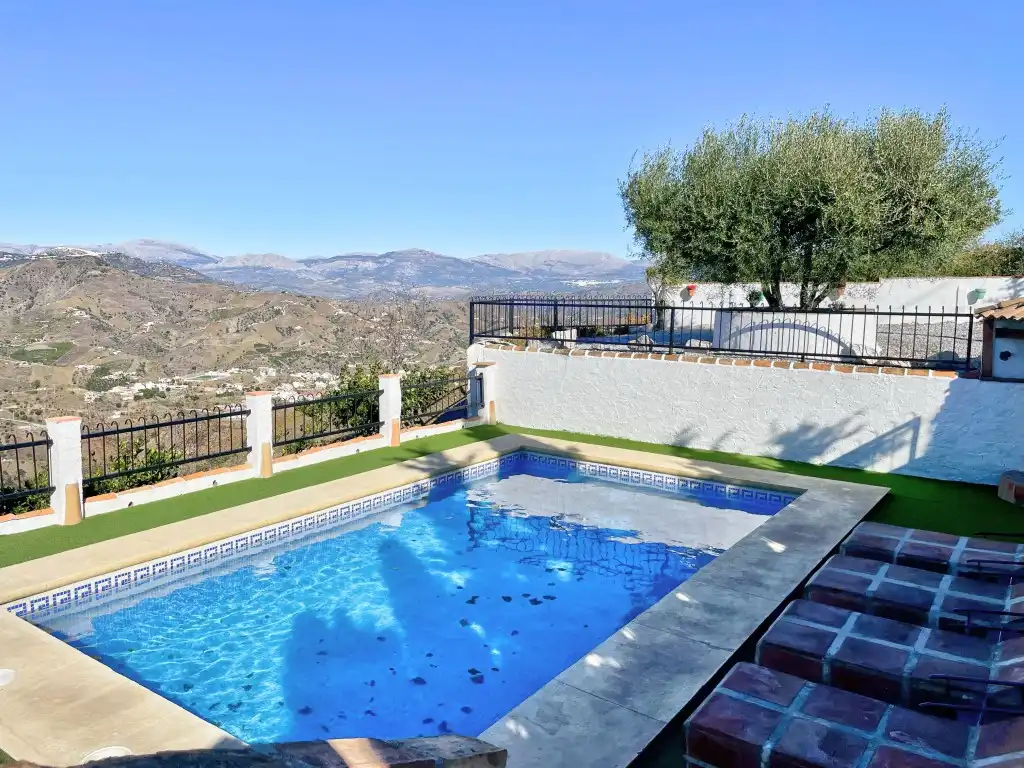 Swimming pool of Country homes for sale in Almáchar  with Private garden, Swimming Pool and Furnished
