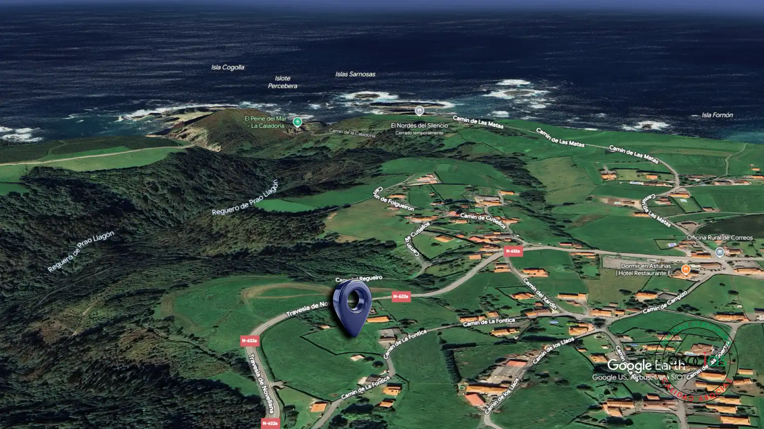 Exterior view of Land for sale in Cudillero