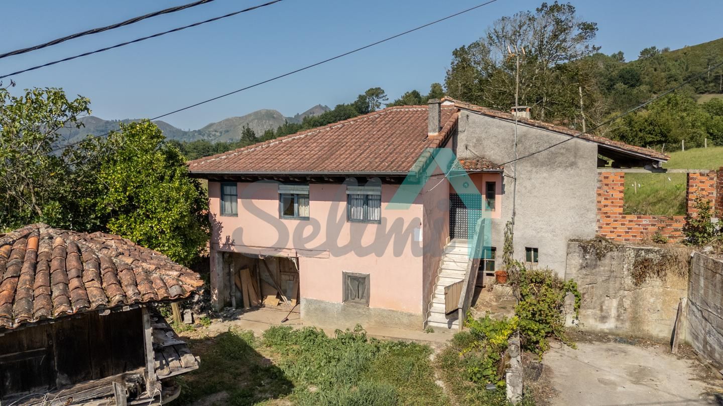 Vista exterior de Casa o xalet en venda en Parres amb Calefacció, Jardí privat i Traster