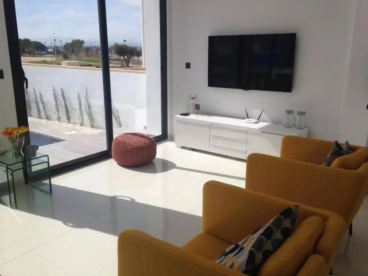 Sala de estar de Casa o chalet en venta en La Romana con Piscina
