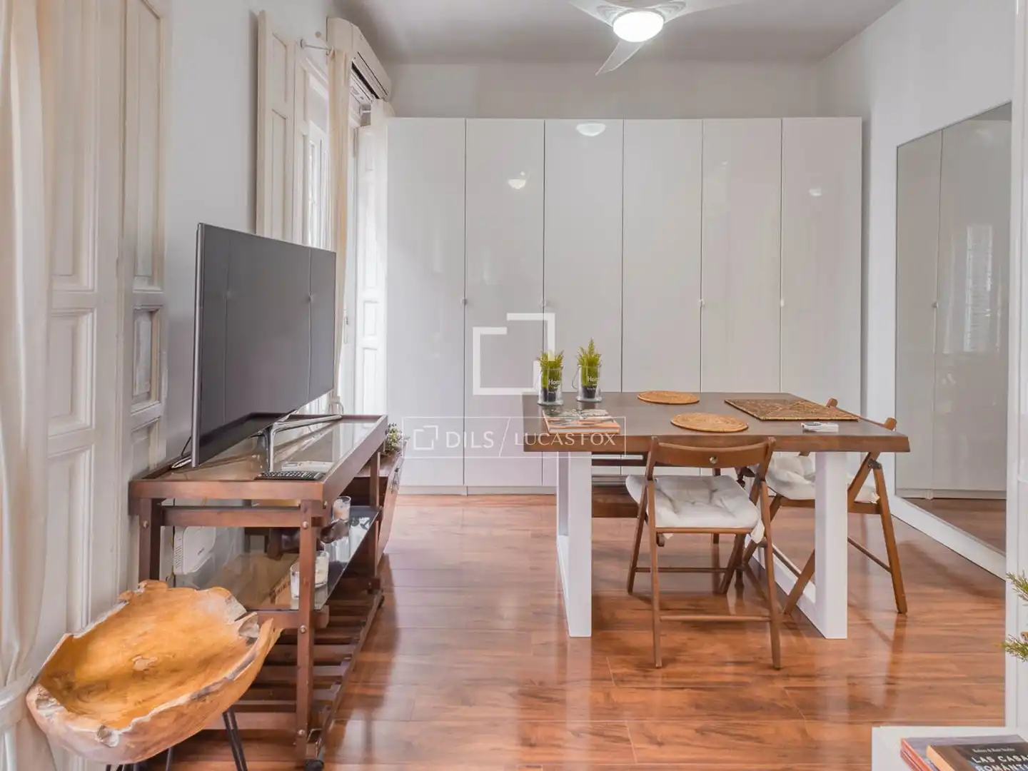 Comedor de Piso en venta en Madrid con Aire acondicionado, Parquet y Balcón