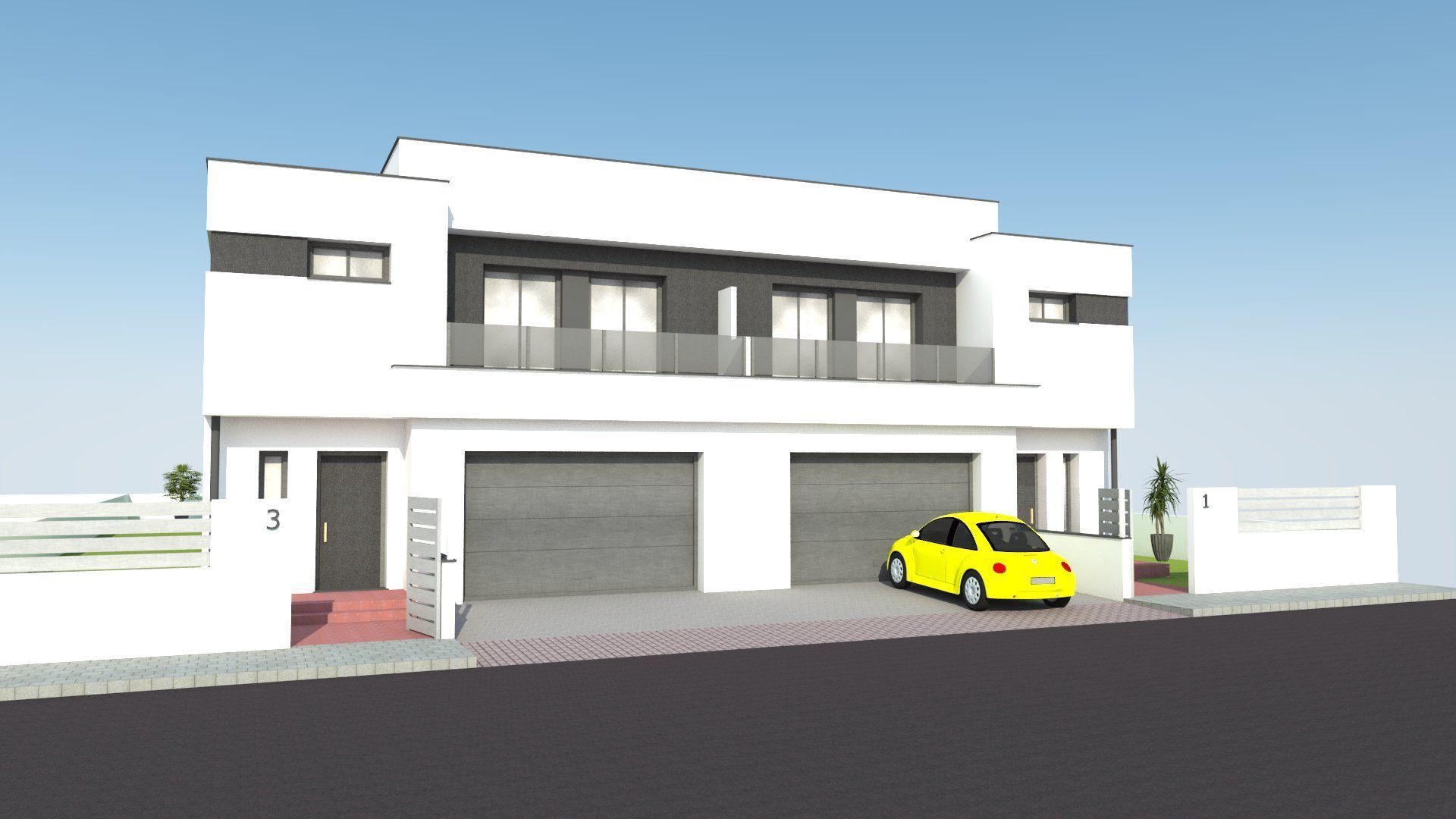 Exterior view of Single-family semi-detached for sale in El Palau d'Anglesola  with Heating, Private garden and Terrace