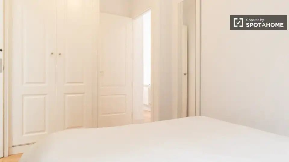 Habitación de Piso de alquiler en Madrid con Aire acondicionado, Calefacción y Amueblado
