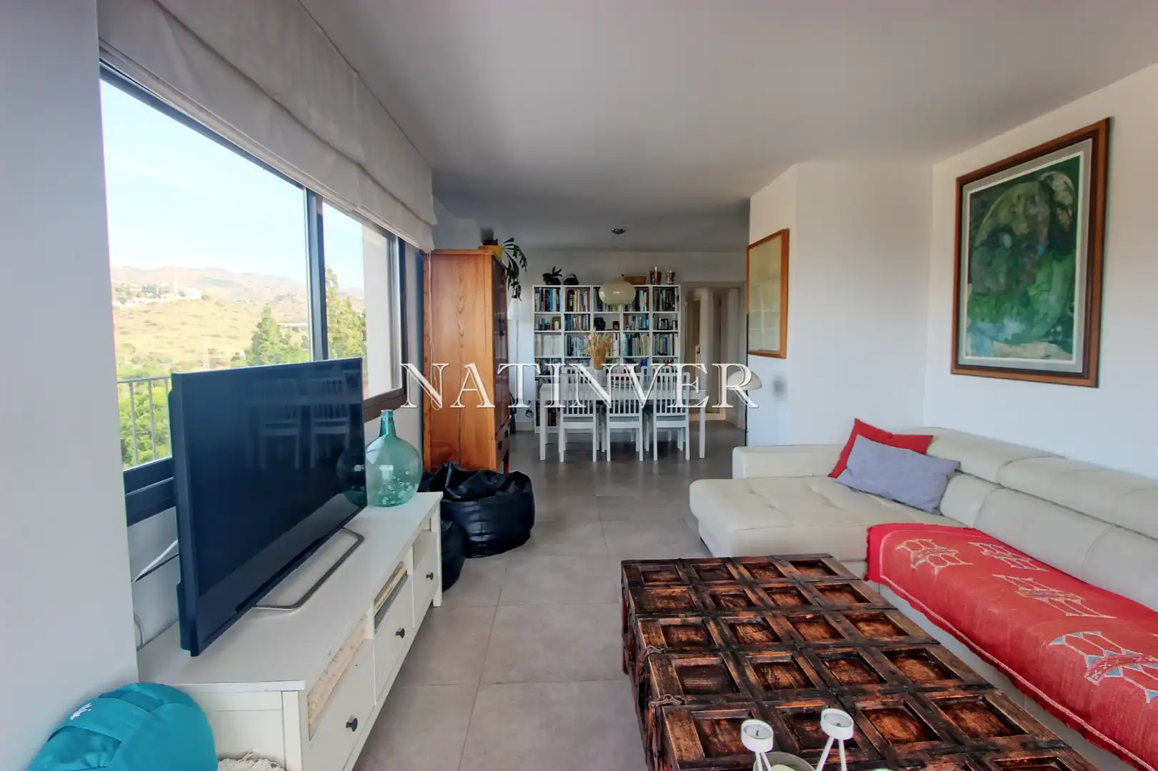Sala de estar de Ático en venta en Añoreta Baja
