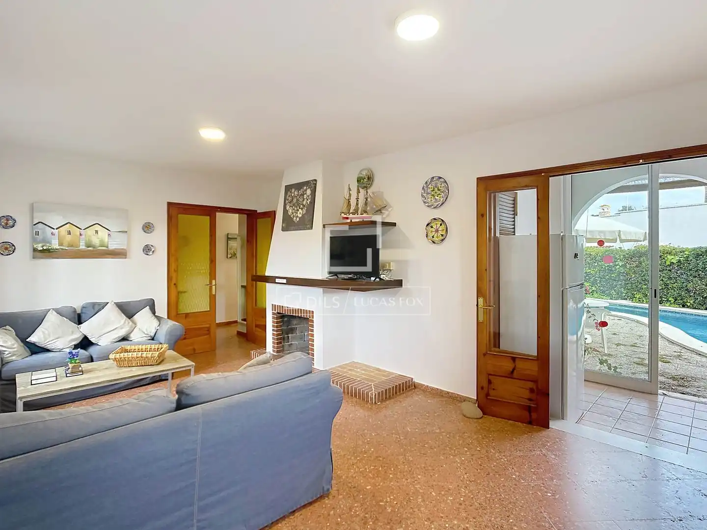 Sala d'estar de Casa o xalet en venda en Ciutadella de Menorca amb Aire condicionat, Terrassa i Traster
