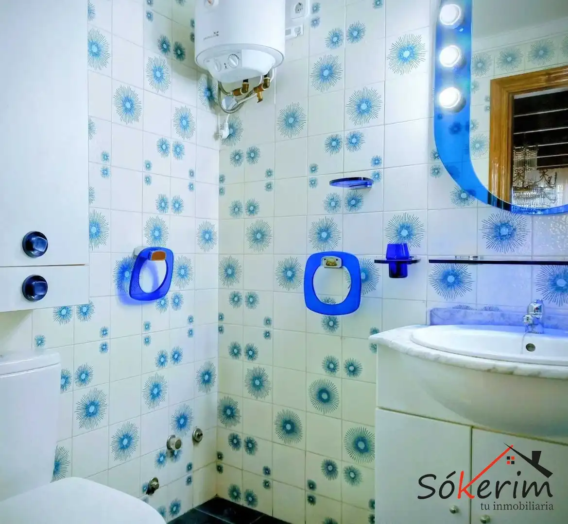 Bathroom of Houses for sale in Villajoyosa / La Vila Joiosa  with Air Conditioner, Heating and Private garden