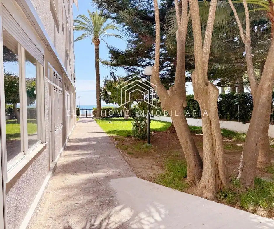 Vista exterior de Apartament en venda en Benicasim / Benicàssim amb Jardí privat, Terrassa i Moblat