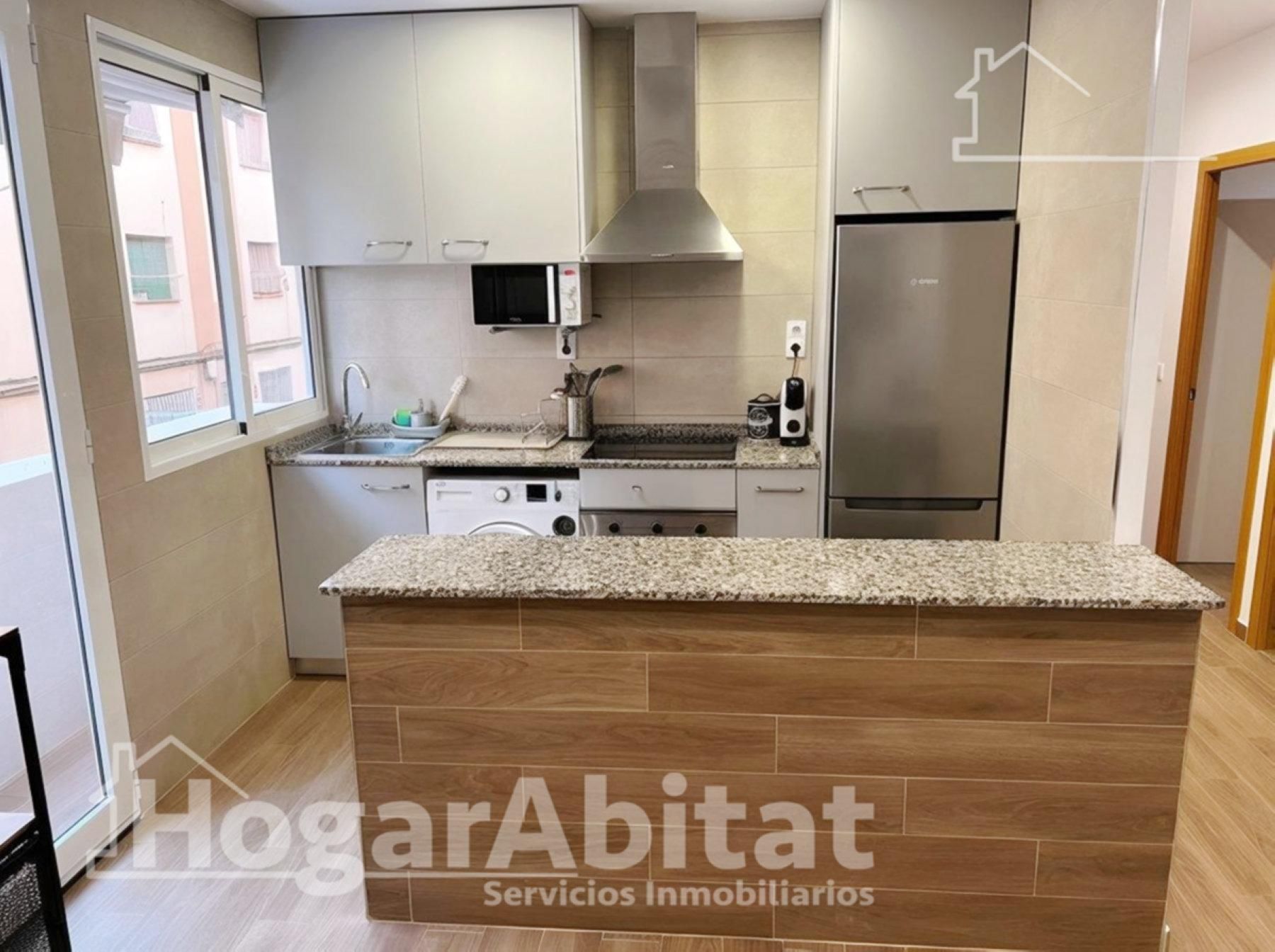 Cuina de Pis en venda en  Valencia Capital amb Aire condicionat, Calefacció i Balcó