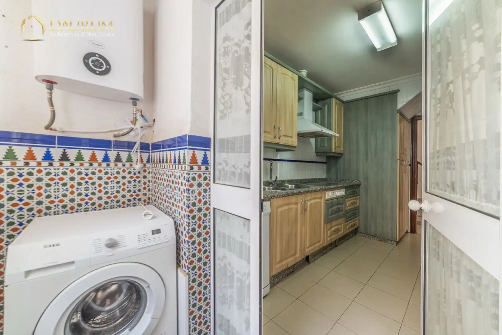 Kitchen of Duplexes for sale in La Algaba  with Air Conditioner, Heating and Terrace