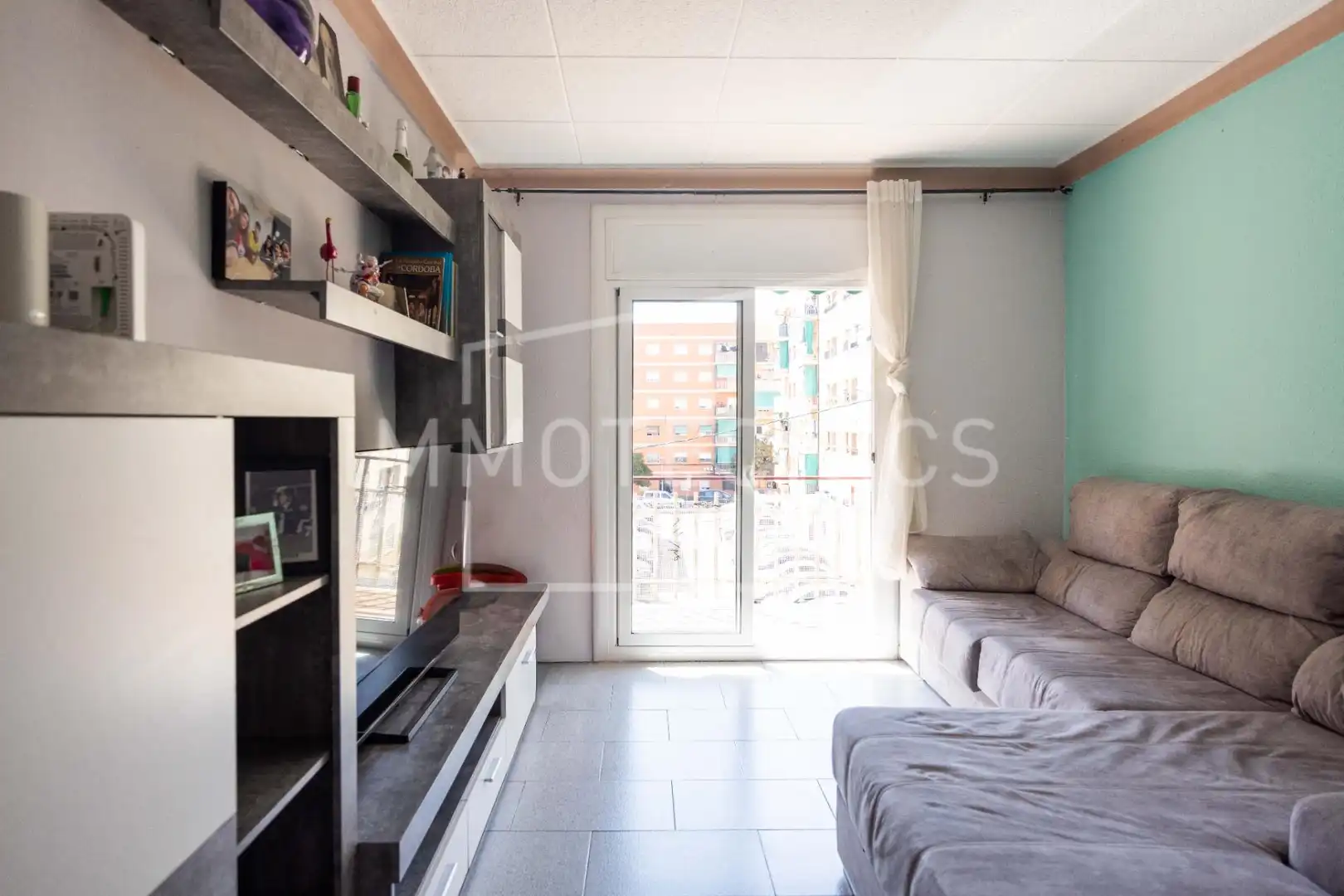 Wohnzimmer von Wohnung zum Verkauf in Granollers mit Balkon