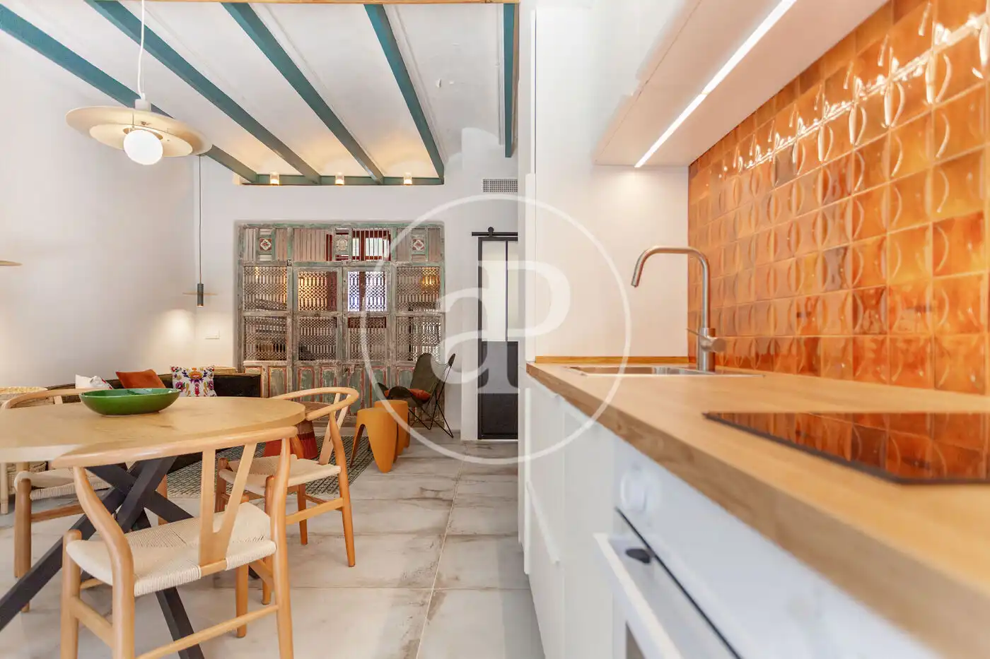 Cocina de Piso en venta en Valencia con Aire acondicionado, Calefacción y Amueblado