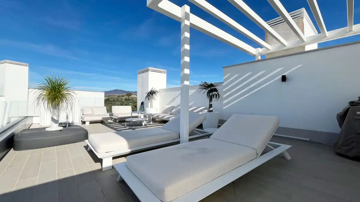 Terraza de Ático en venta en Estepona con Aire acondicionado, Terraza y Trastero